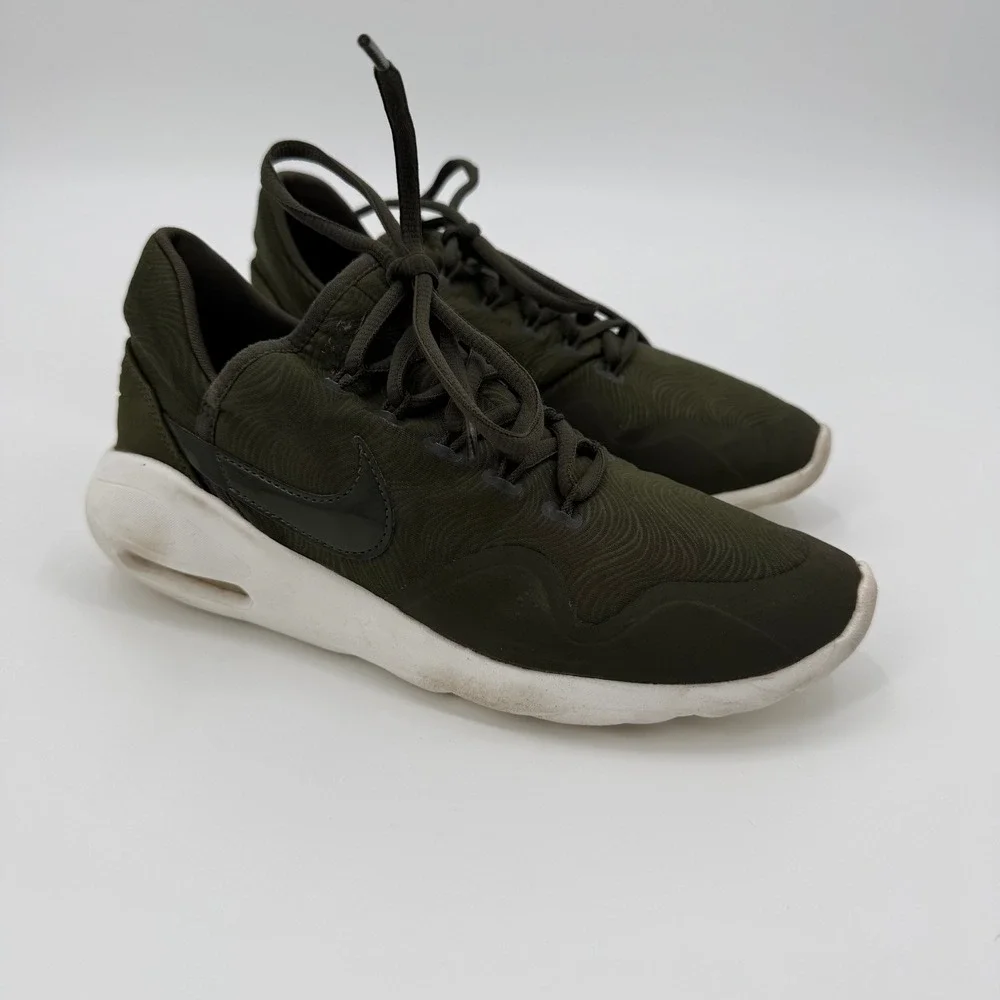 Nike Air Max Dark Green Sneakers Shoes Women Size 6.5